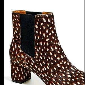 J crew hair ankle boots